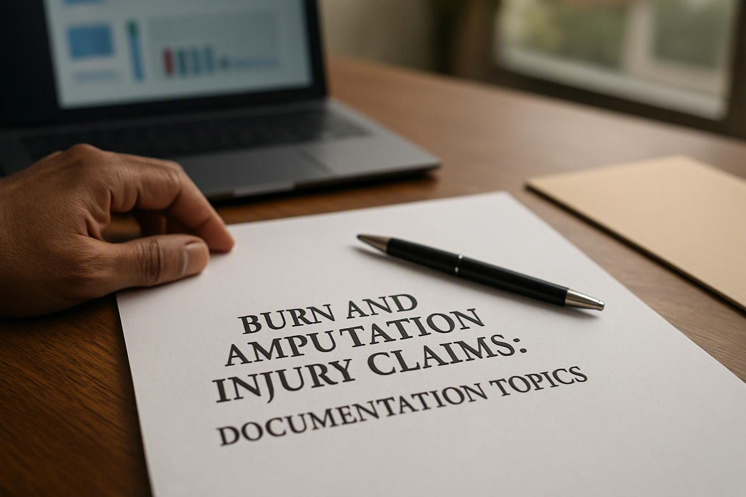 Burn Injury and Amputation Injury Claims: Documentation Topics