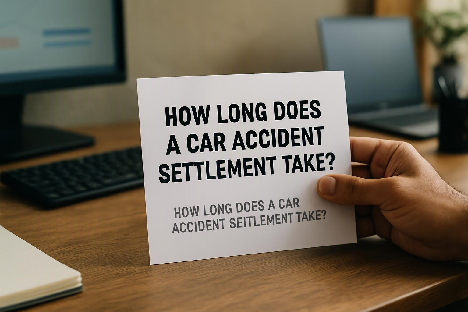 How Long Does a Car Accident Settlement Take?