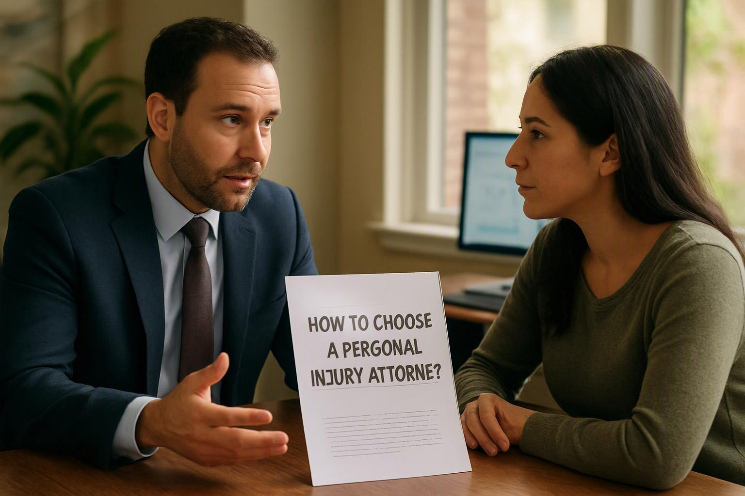 How to Choose a Personal Injury Attorney
