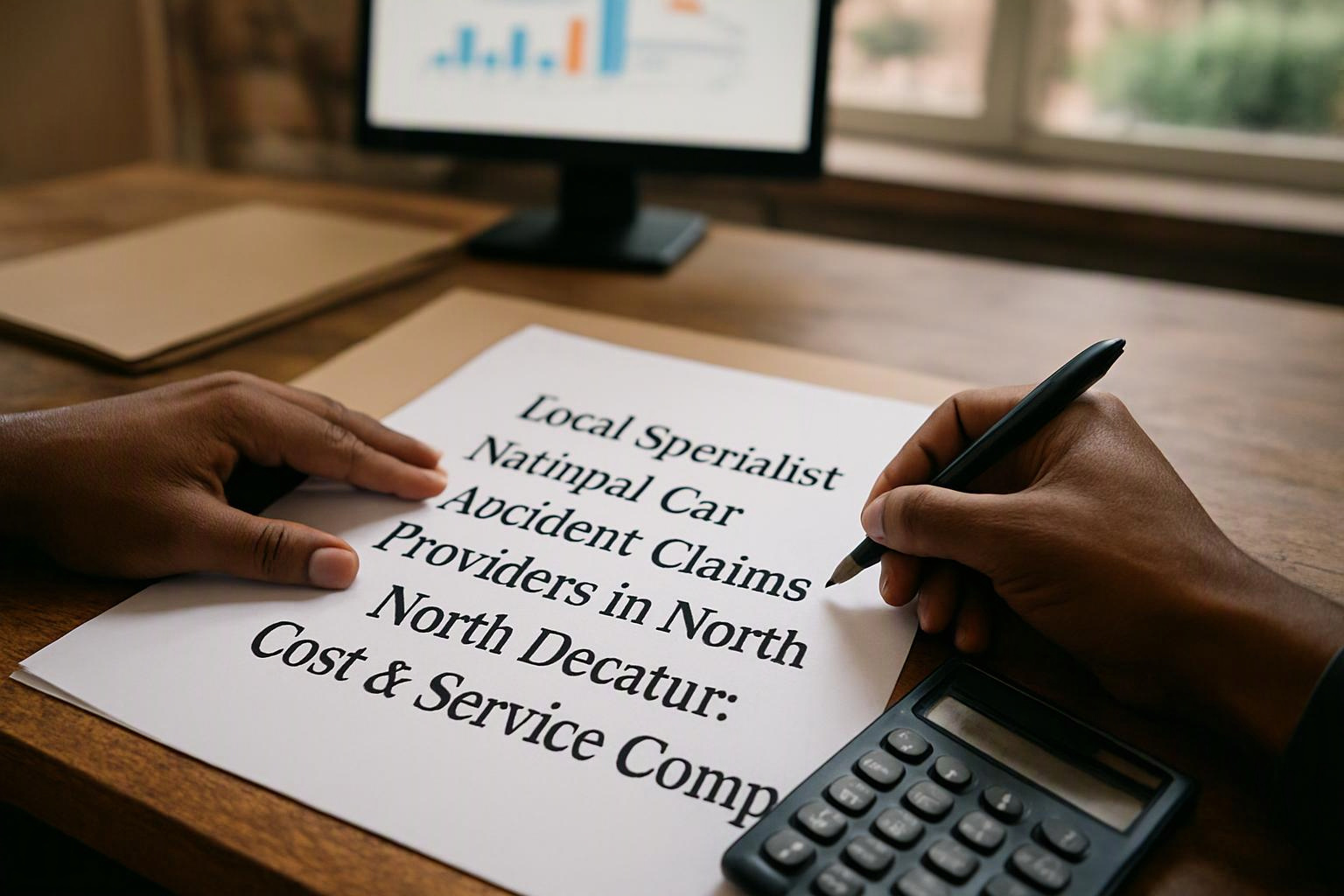 Local Specialist vs National Car Accident Claims Providers in North Decatur: Cost & Service Compared
