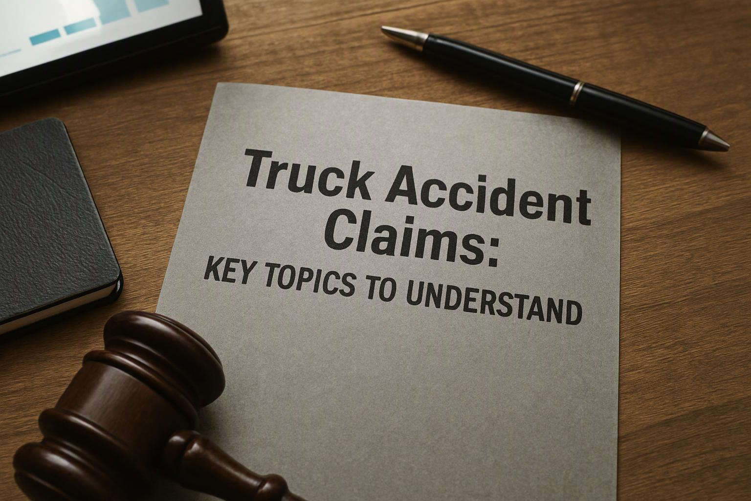Truck Accident Claims: Key Topics to Understand
