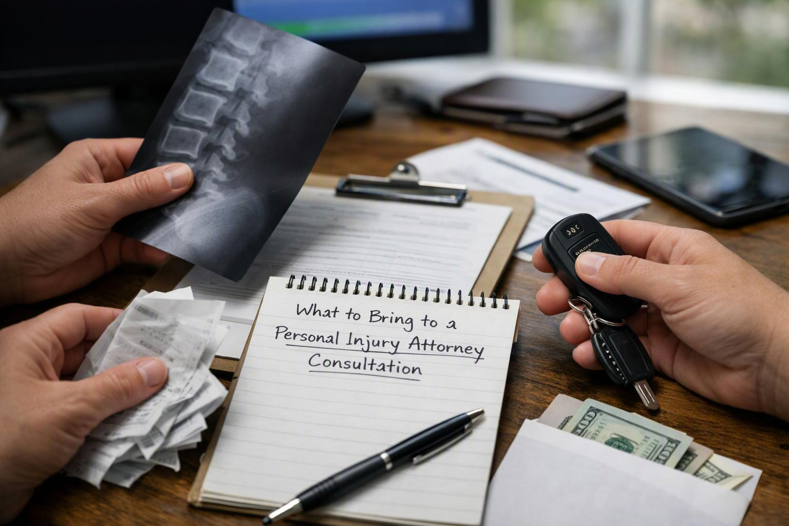What to Bring to a Personal Injury Attorney Consultation